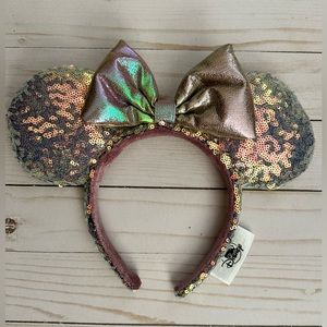 EARidescent Minnie Mouse Ears Headband Walt Disney World 50th Anniversary